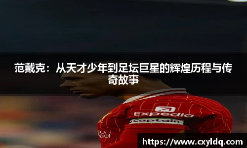 范戴克：从天才少年到足坛巨星的辉煌历程与传奇故事